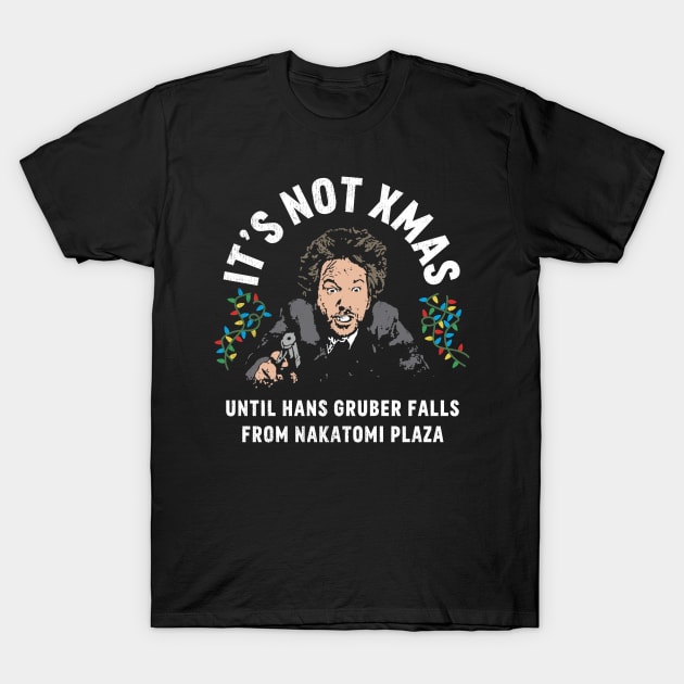 Hans Gruber Christmas T-Shirt by lamchozui